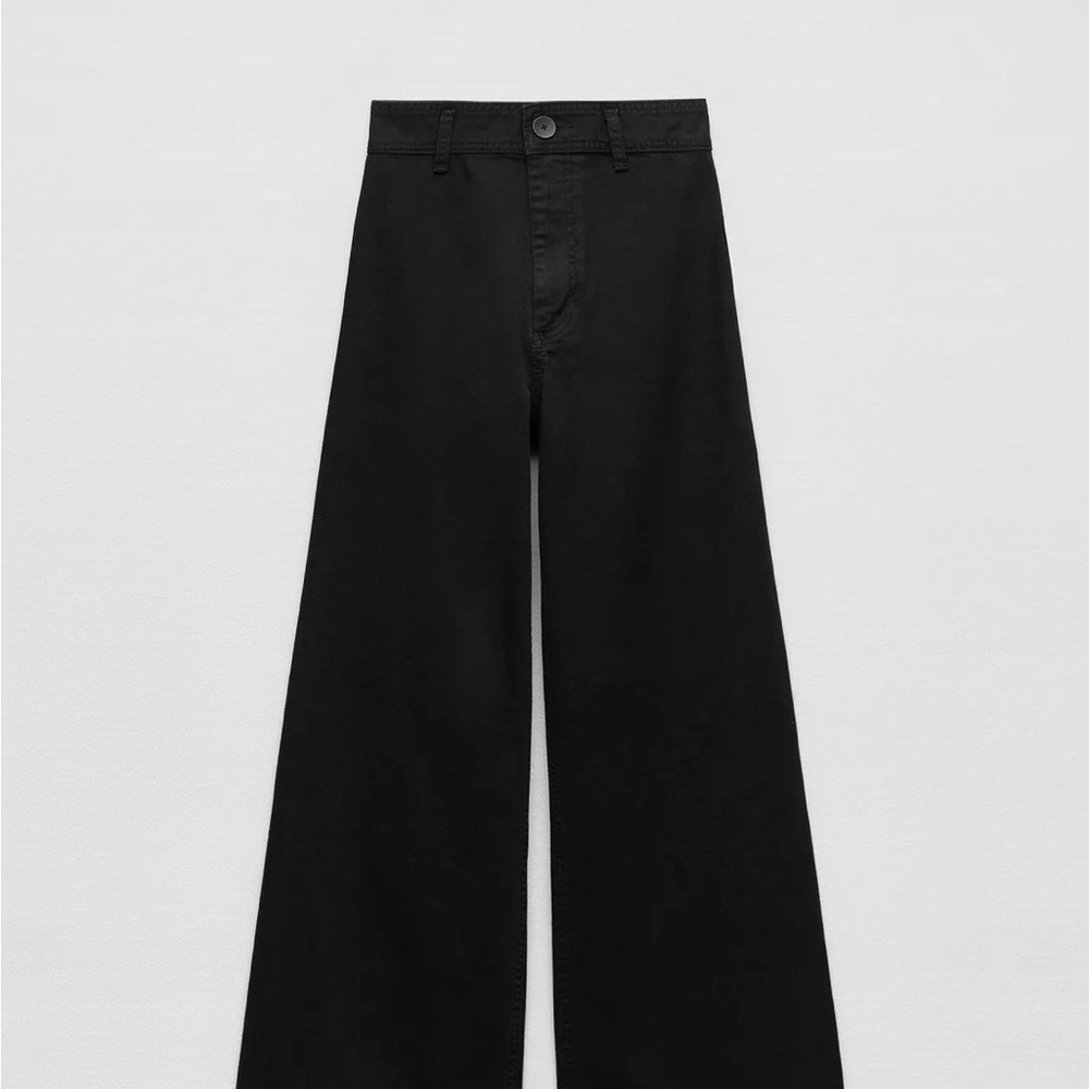 Zara “ZW the marine straight jeans”